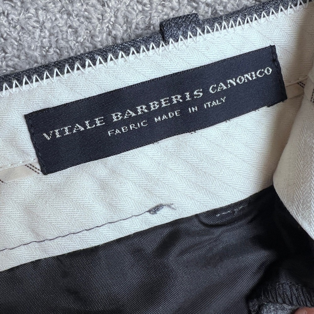 J.Crew Wool Dress Pants Womens Size 0 100% Wool Vitale Barberis Canonico Grey - Picture 8 of 12